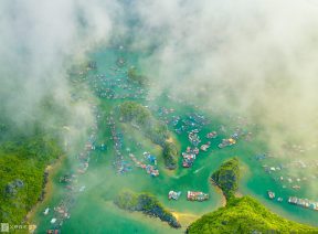 Cảnh sắc Vịnh Lan Hạ nhìn từ trên cao