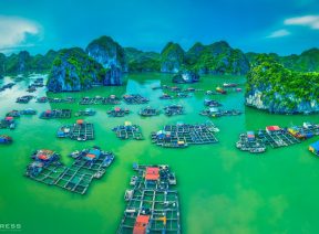 Cảnh sắc Vịnh Lan Hạ nhìn từ trên cao